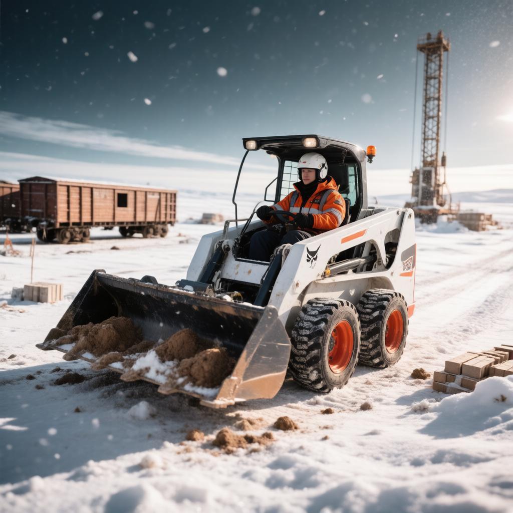 Работа на погрузчике Bobcat на вахте: сколько платят в 2026 году